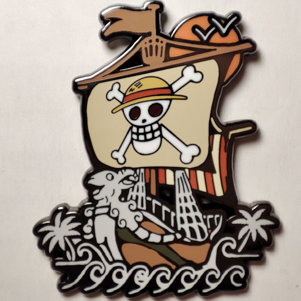 One Piece Going Merry Enamel Pin Official Collectible Mystery Badge Series